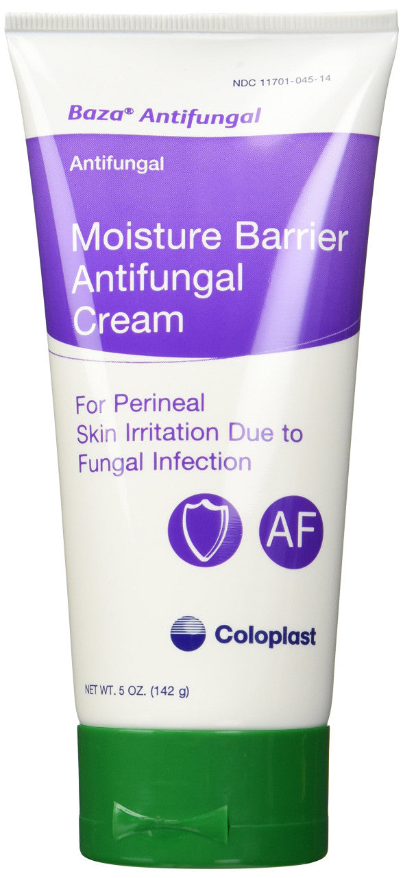 Coloplast Baza Antifungal Moisture Barrier Cream With 2% Miconazole Nitrate, 5 Oz